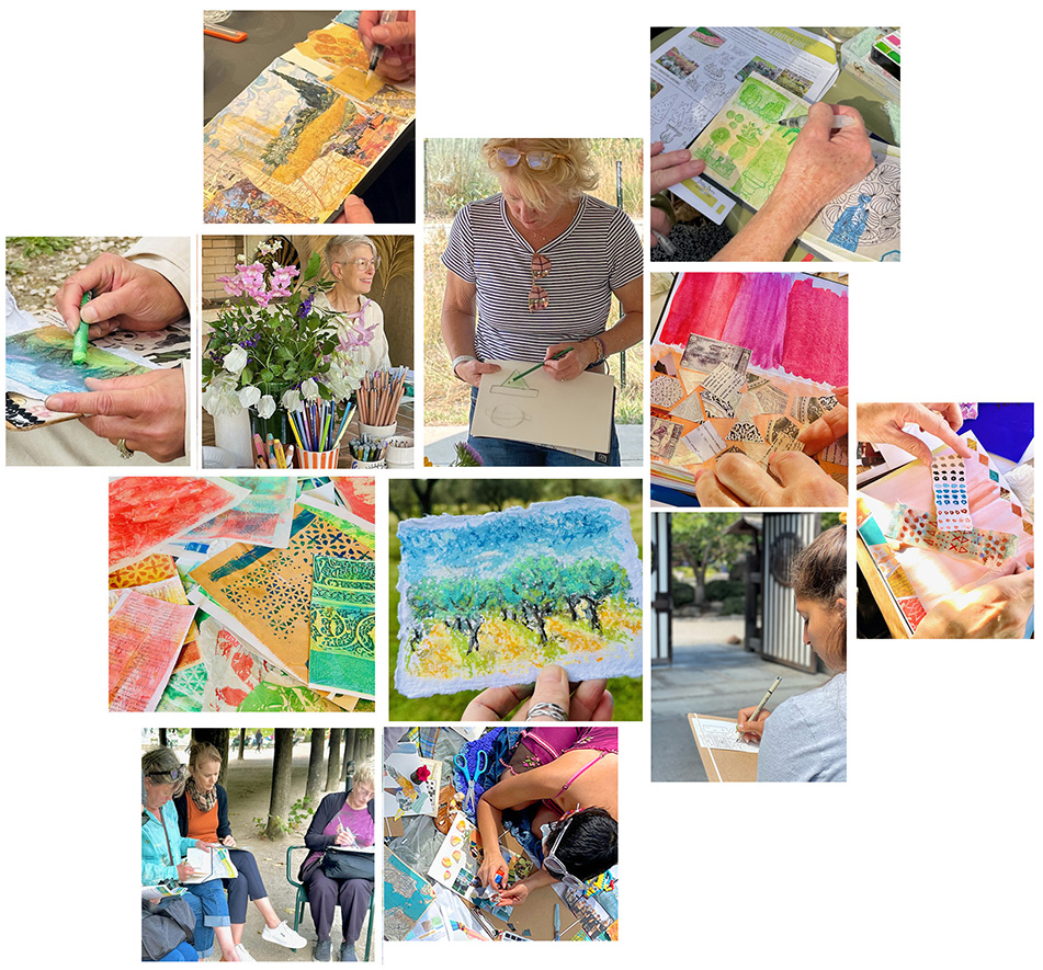 Betsy Beier, Wanderlust Designer Creative Tours, Workshops and Online Art Classes