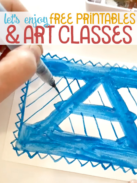 Free Printables & Art Classes
