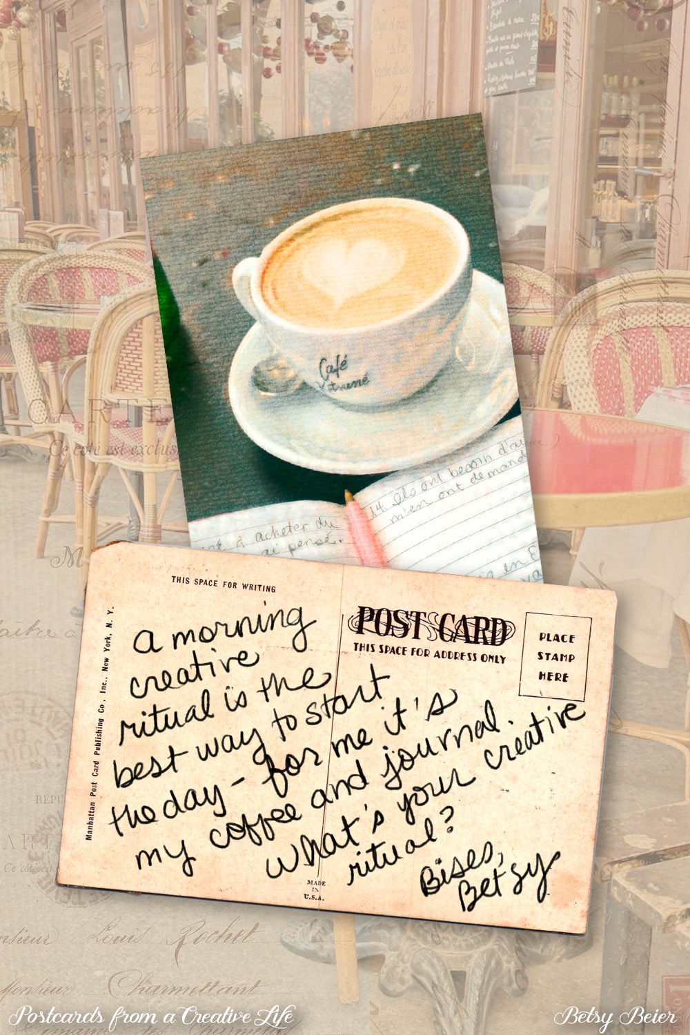 Postcards from a Creative Life: A Morning Ritual