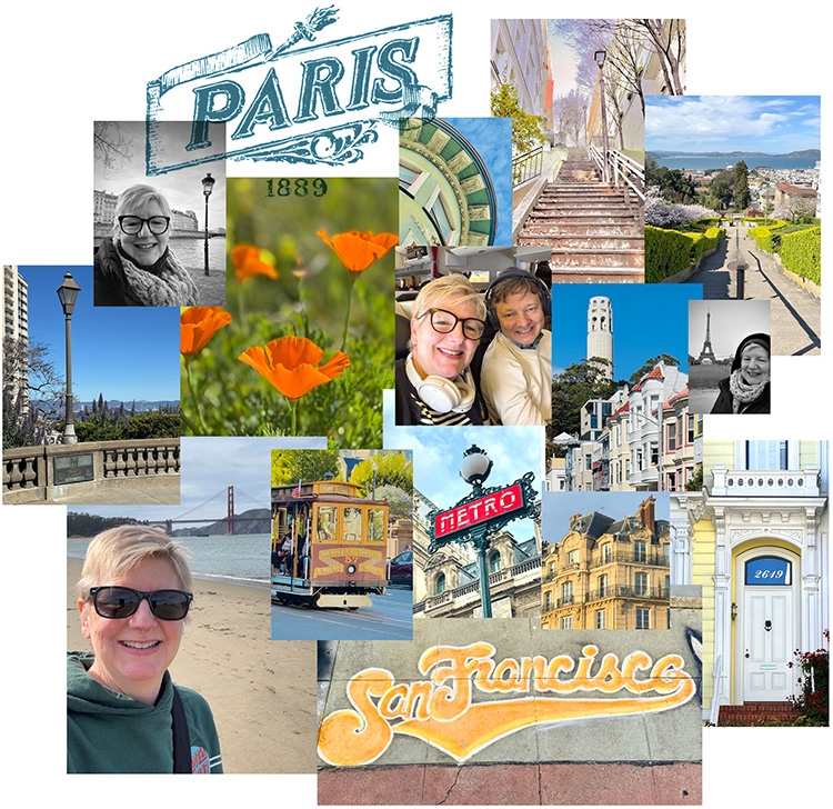 My San Francisco-Parisian Life - Betsy Beier Artist