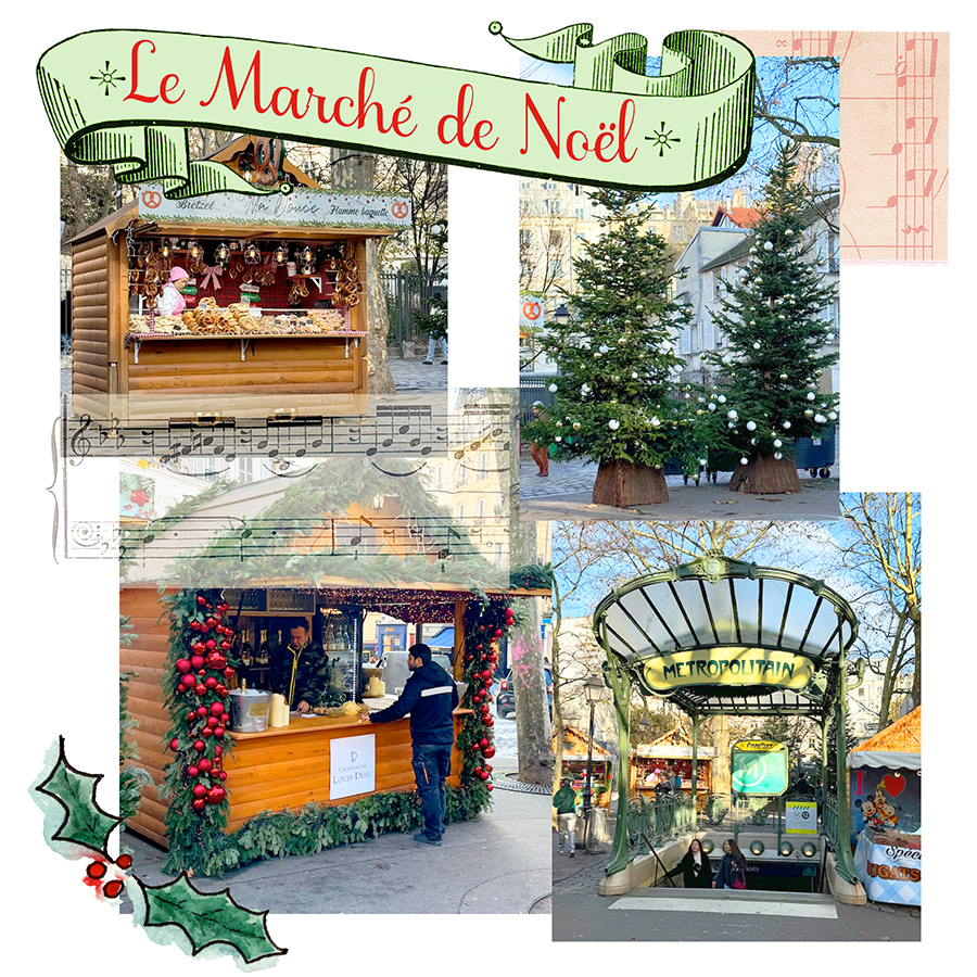 Le Marché de Noël Abbesses Paris