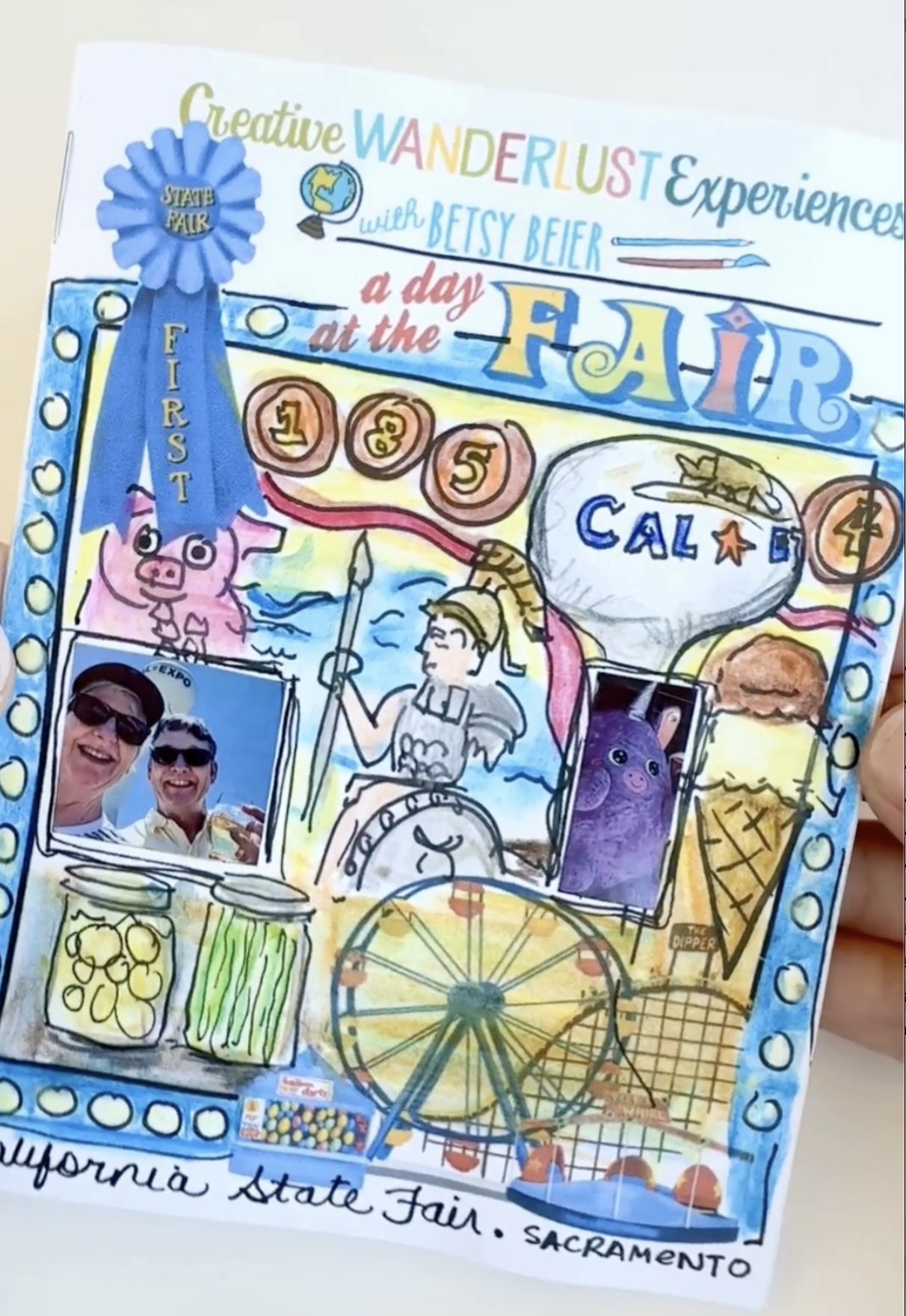 Summer State Fair Creative Pocket Journal